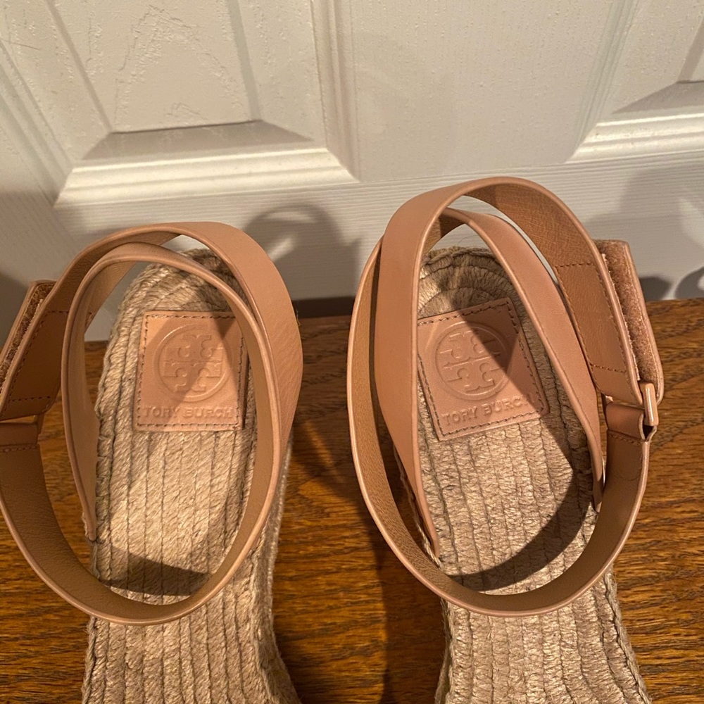 Tory Burch Espadrille Wedge Sandal - Picture 7 of 10